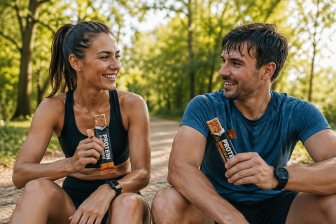 Baton białkowy o smaku ciasteczko z kremem skuteczny Etixx High Protein Bar Cookies Cream 55g
