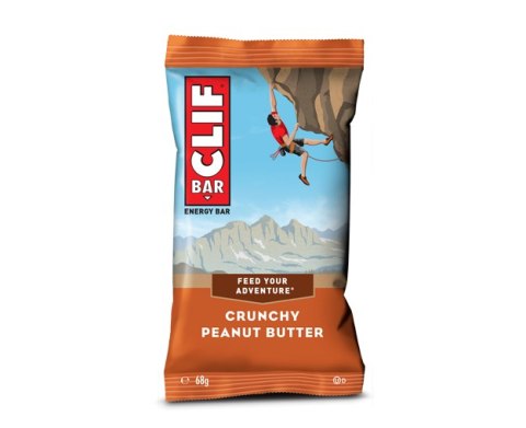 Baton energetyczny zdrowy naturalny skuteczny bio Clif Bar Crunchy Peanut Butter 68g