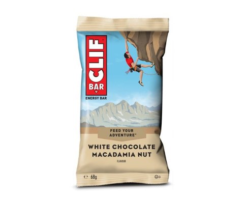 Baton energetyczny zdrowy naturalny skuteczny bio Clif Bar White Choclate Macadamia Nut 68g