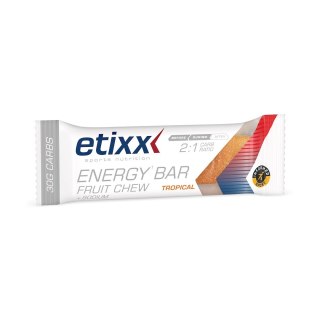 Baton energetyczny o smaku owoce tropikalne Etix Energy Bar Fruit Chew Tropical 2:1 Carb ratio 38g