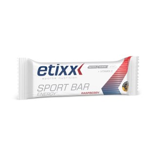 Baton energetyczny malinowy o smaku malinowym skuteczny Etixx Energy Sport Bar Raspberry 40g
