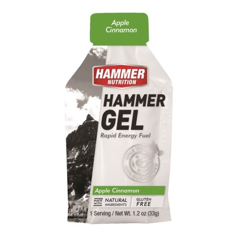 Żel energetyczny jabłkowo cynamonowy zdrowy skuteczny naturalny Hammer Nutrition Hammer Gel Apple Cinnamon 33g
