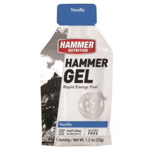 Żel energetyczny waniliowy naturalny bez laktozy bez glutenu skuteczny Hammer Nutrition Gel Vanilla 33g