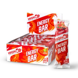 Baton energetyczny o smaku jagodowym zdrowy skuteczny naturalny High5 Energy Bar Berry 55g