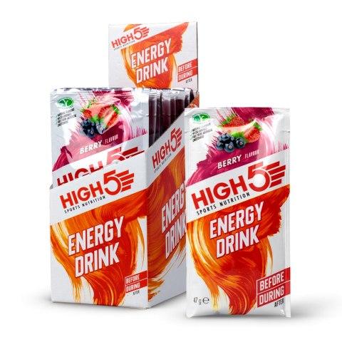 High5 Energy Drink Berry napój energetyczny o smaku jagodowym saszetka 47 g