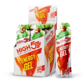 Żel energetyczny o smaku jabłkowym skuteczny smaczny efektywny High5 Energy Gel Apple 40g