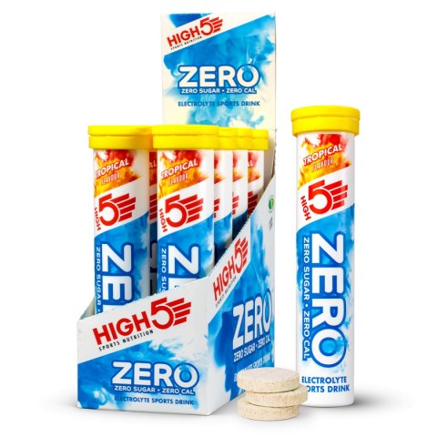 High5 Zero Electrolyte Sports Drink Tropical napój z elektrolitami o smaku tropikalnym 20 x 4 g
