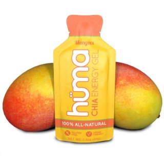 Żel energetyczny z chia o smaku mango zdrowy naturalny skuteczny bio Huma Gel Mangoes 44g
