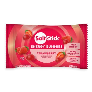 SaltStick Energy Gummies Strawberry żelki energetyczne - saszetka 8 szt.