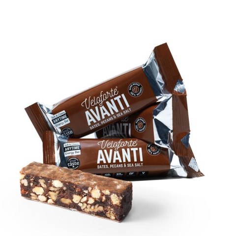 Veloforte Avanti - baton energetyczny z daktylami, orzechami pekan i solą morską 55g
