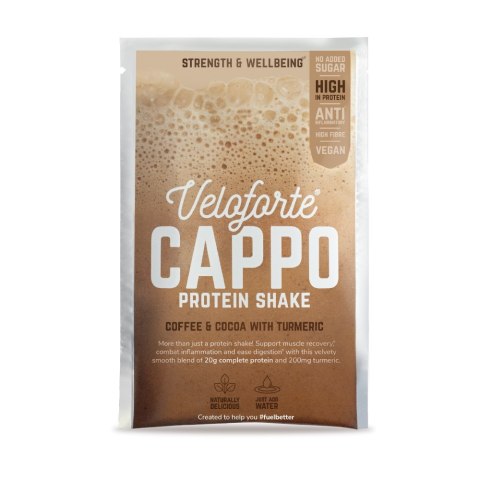 Veloforte Cappo - napój białkowy w proszku z kurkumą (kawa-kakao) 38 g