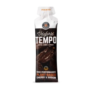 Żel energetyczny z daktylami cytryną i imbirem dobry skuteczny naturalny smaczny efektywny Veloforte Tempo 33g