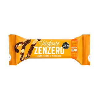 Baton energetyczny z cytryną imbirem i pistacjami Veloforte Zenzero 55g