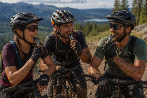 Żel energetyczny z chia borówka zdrowy naturalny skuteczny bio Huma Gel Blueberries 43g