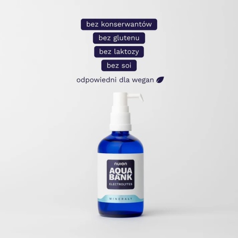 Elektrolity Aqua Bank NUION 100ml