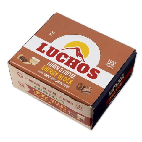 Luchos Coffee energetyczna przekąska z gujawy z kawą 40 g