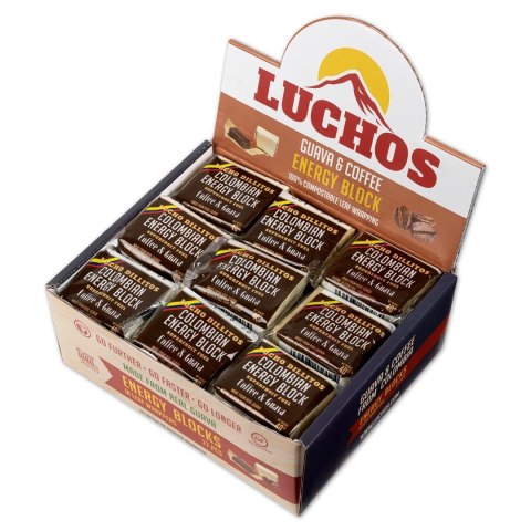 Luchos Coffee energetyczna przekąska z gujawy z kawą 40 g