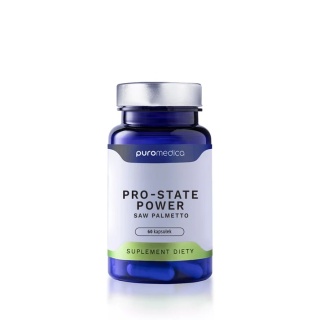 Pro-State POWER wsparcie zdrowia prostaty układu moczowego profilaktyka wypadania włosów BEZ konserwantów VEGAN Puromedica 60szt