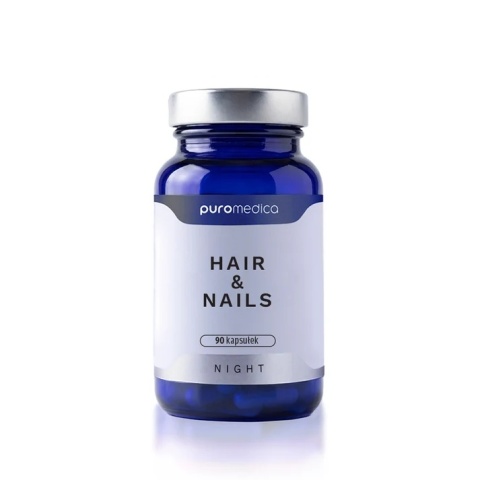 Puromedica Pakiet Hair and Nails zestaw dla kobiet na dzień