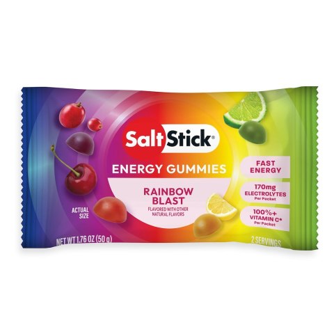 SaltStick Energy Gummies Rainbow Blast żelki energetyczne - saszetka 8 szt.
