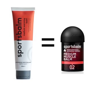 Balsam rozgrzewający gęsty preparat przedtreningowy ochrona mięśni w trudnych warunkach Sportsbalm medium warming balm 150ml