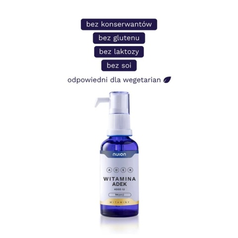 Witamina ADEK Puromedica NUION 4000IU 50ml
