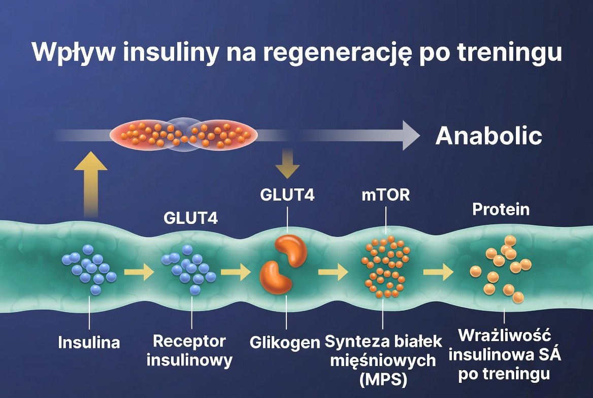 Wpływ insuliny na regenerację po treningu badania