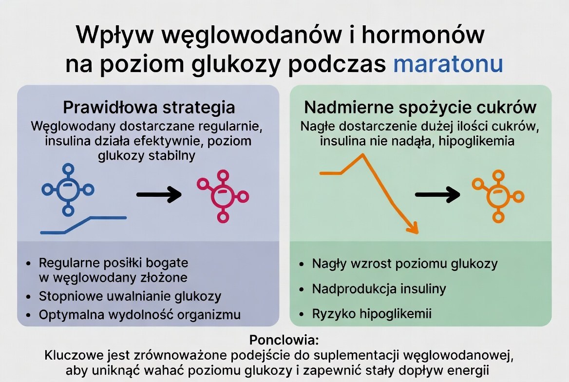 Hiperglikemia podczas maratonu