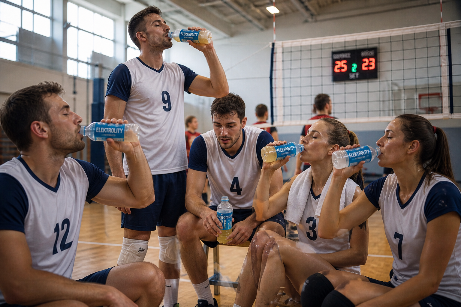 elektrolity dla sportów zespołowych dla wyczynowców i amatorów