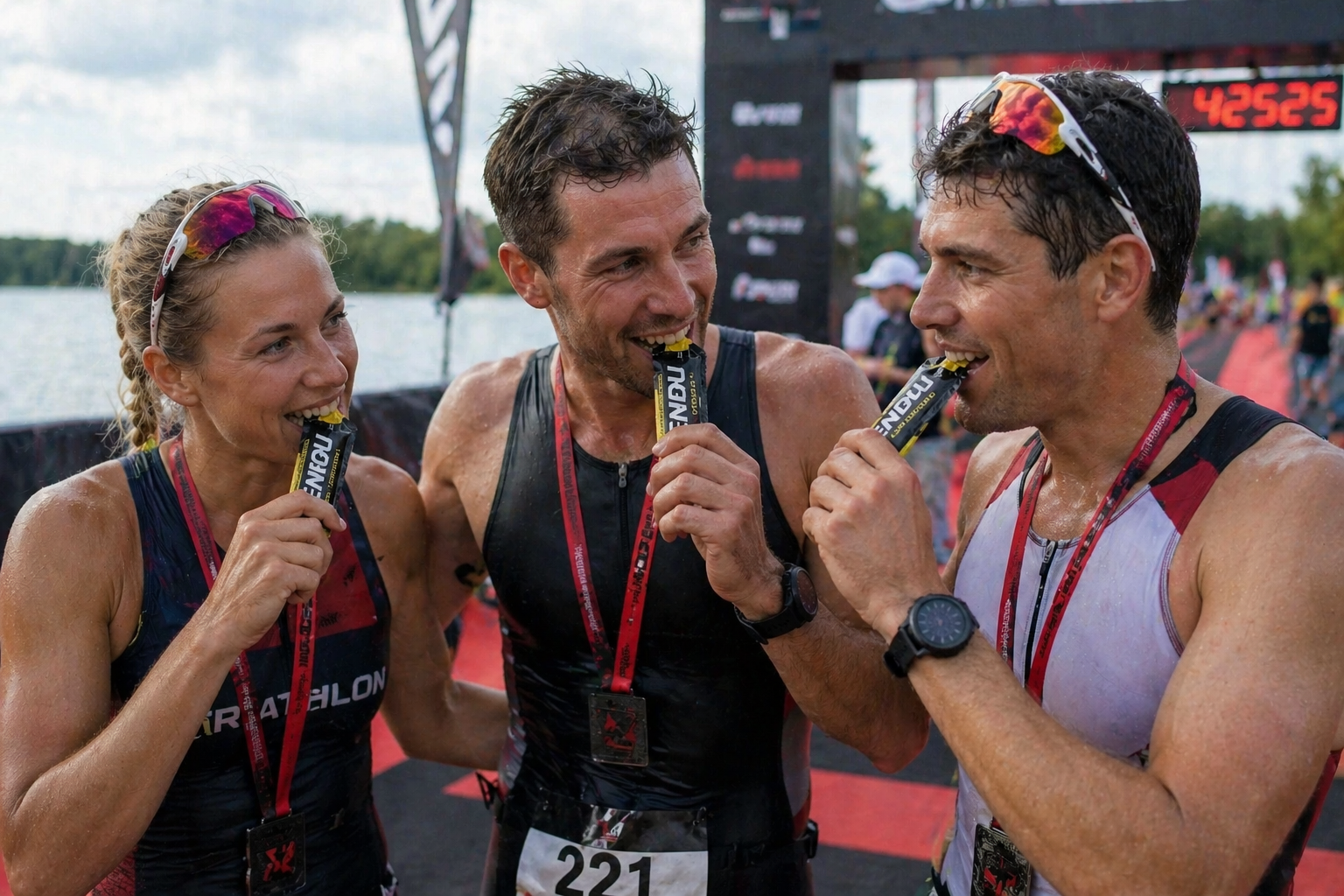 żele energetyczne dla triathlonistów triathlon iron man