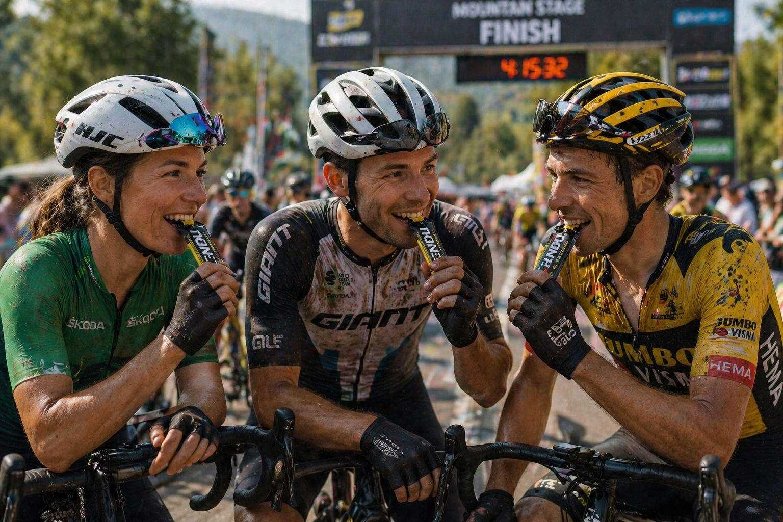żele energetyczne dla kolarzy Kolarstwo Szosowe MTB Gravel